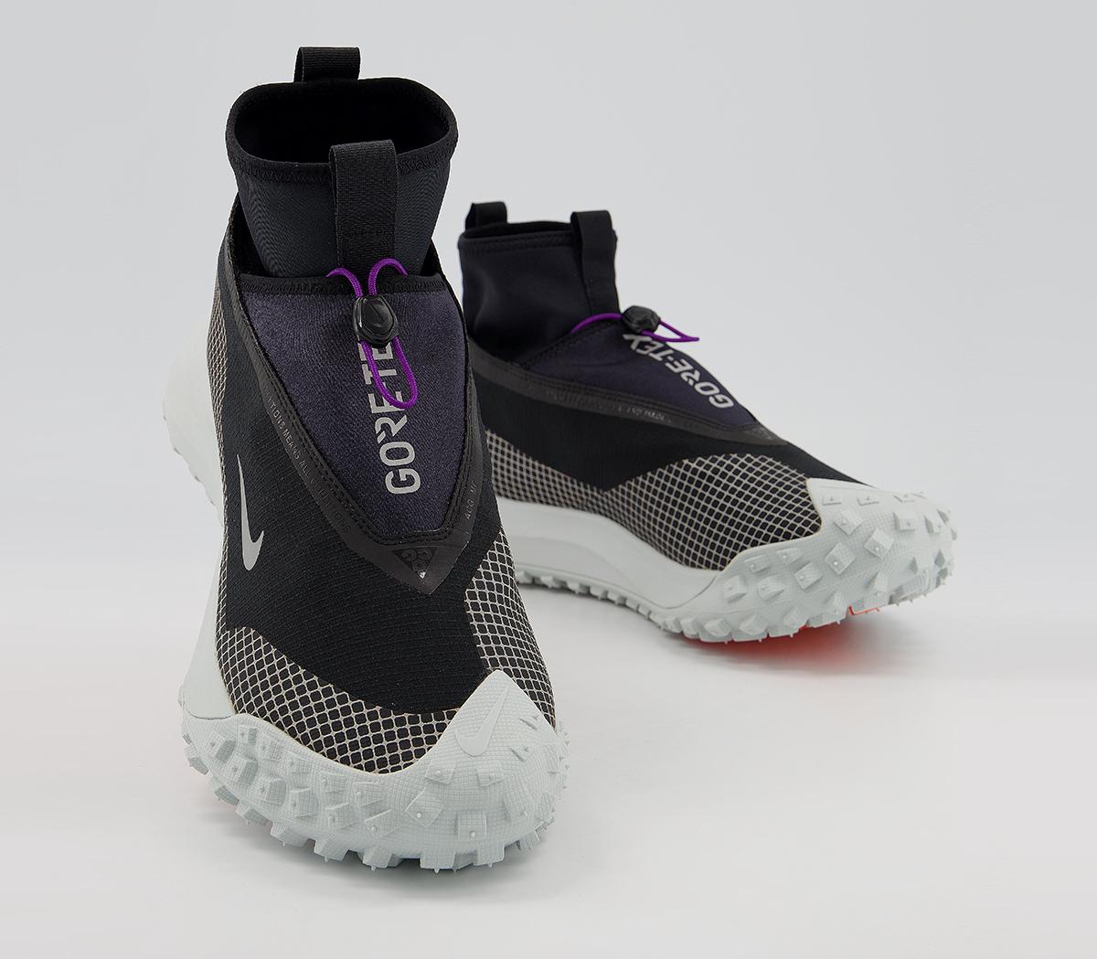 Nike Acg Mountain Fly Gore-tex Trainers Black Metallic Silver