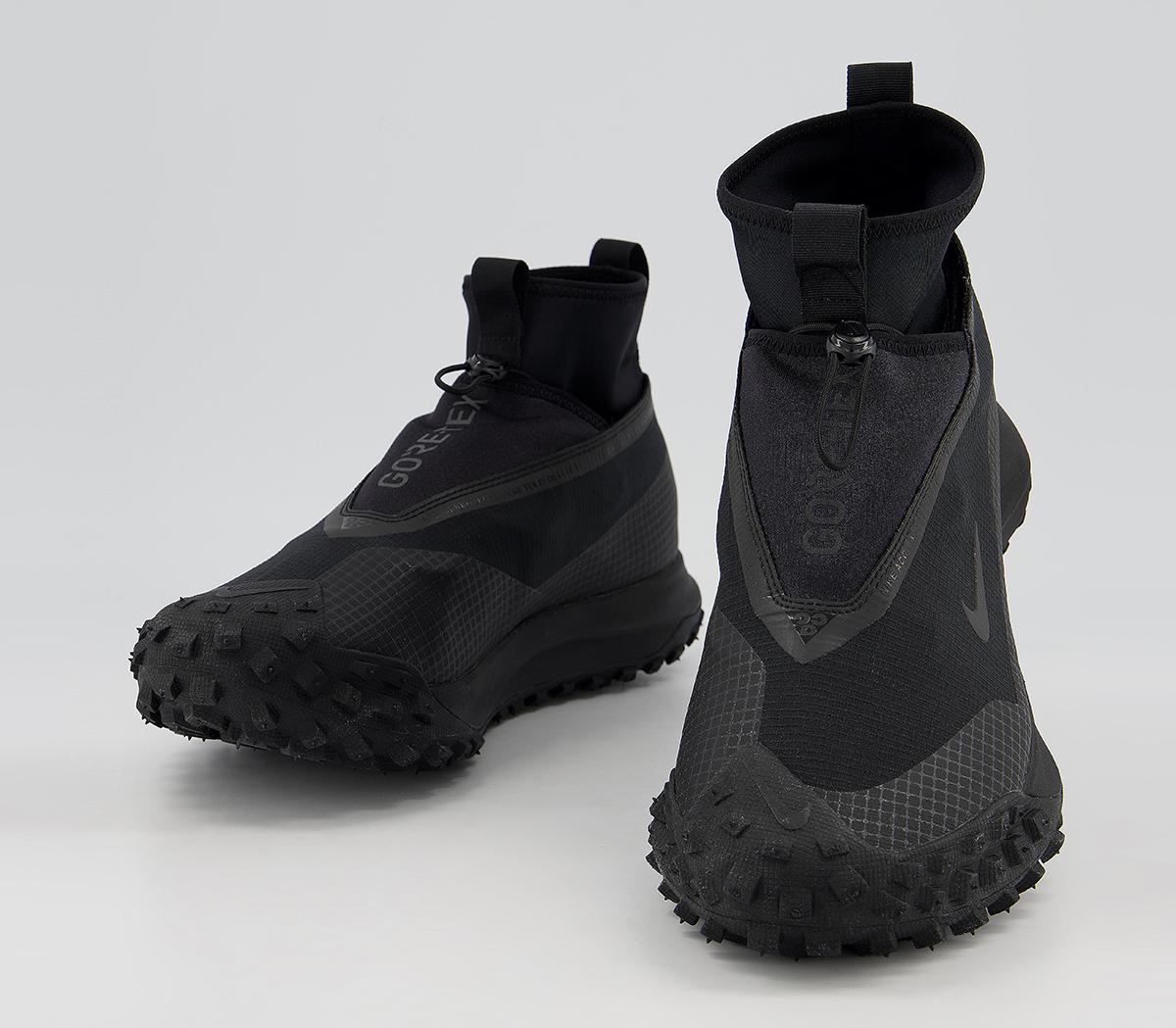 Nike ACG Mountain Fly Gore-tex Trainers Black Black Dark Grey - Men's ...