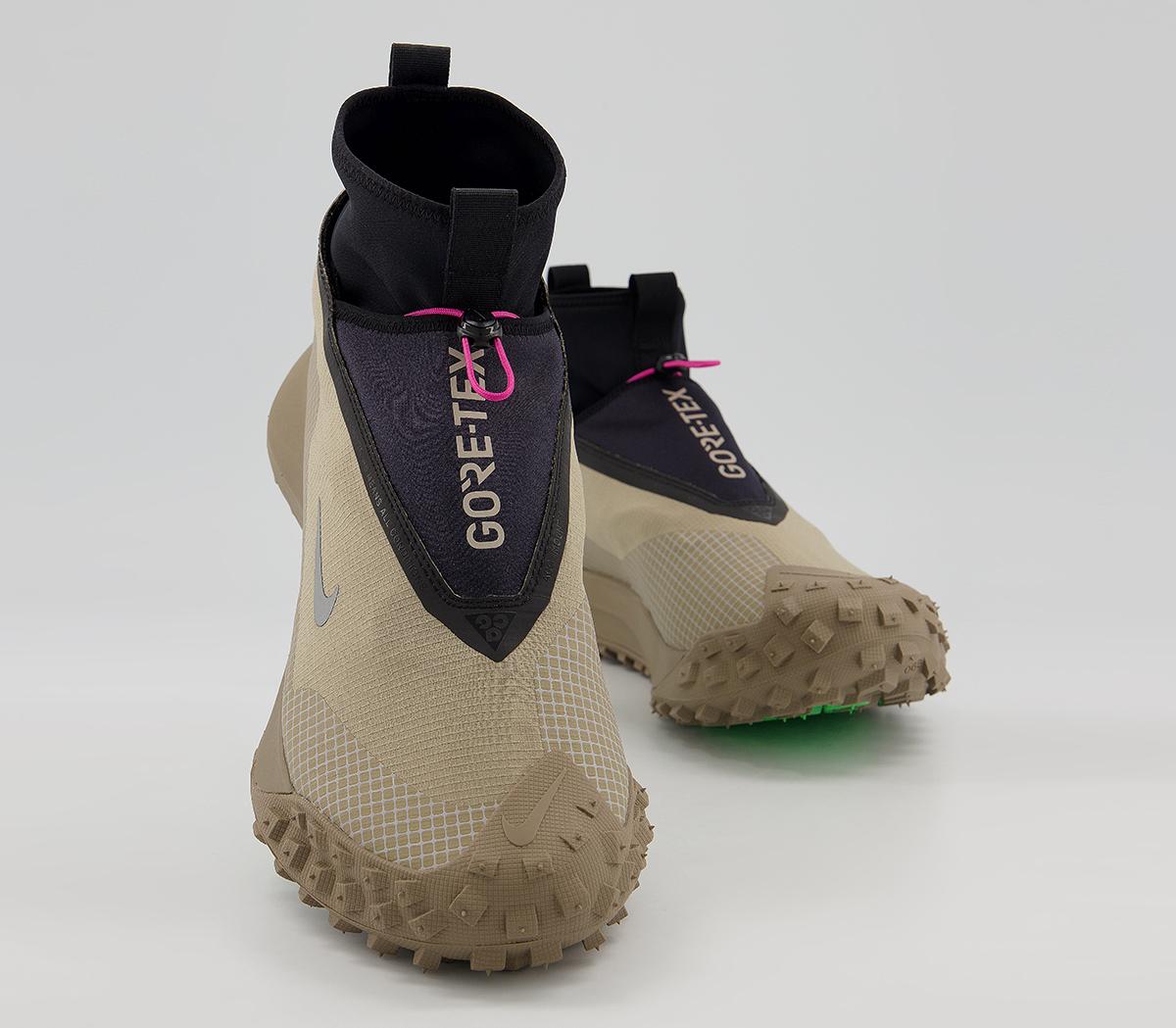 Nike ACG Mountain Fly Gore-tex Trainers Khaki Metallic Silver