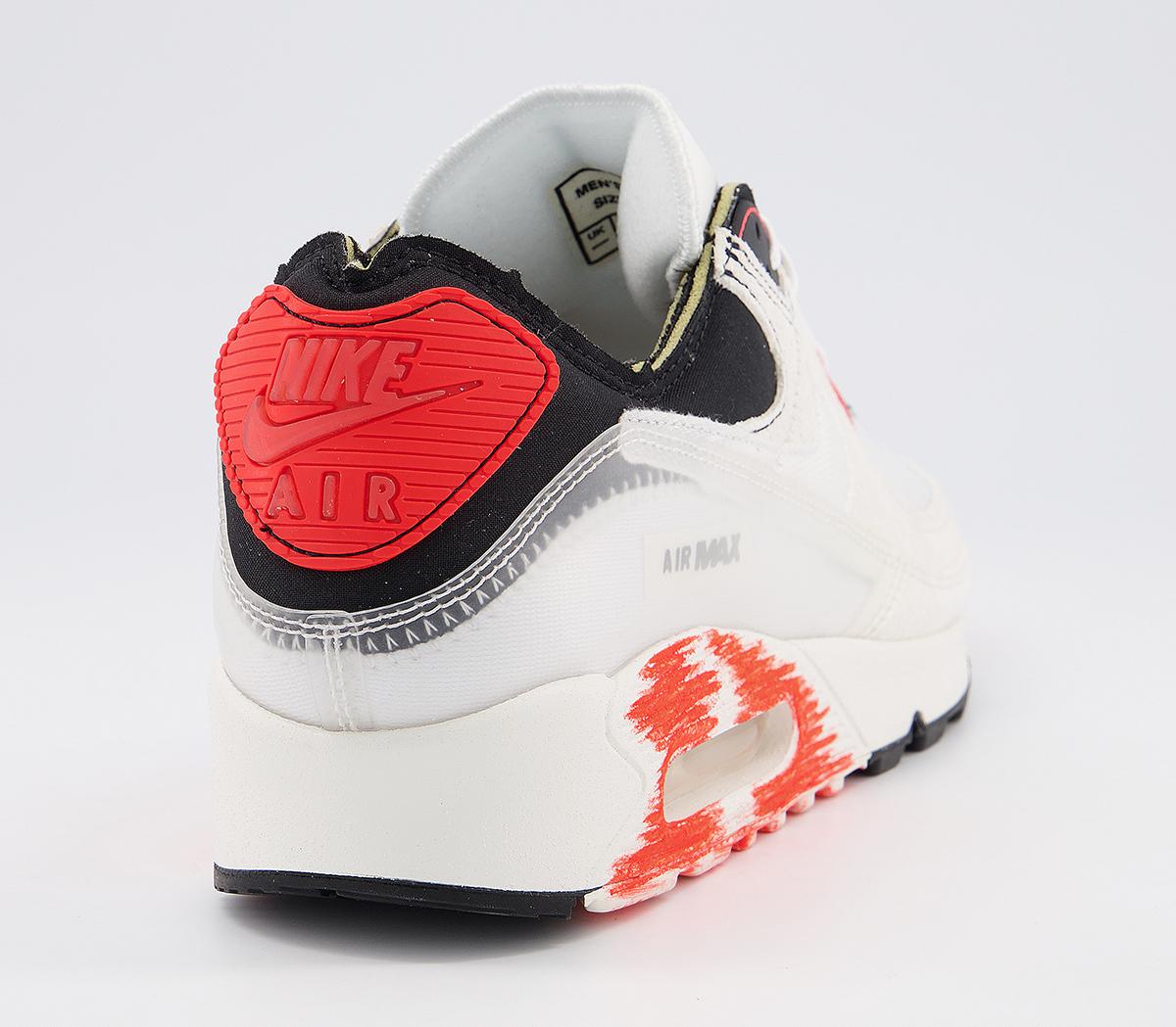 Nike Air Max III Trainers Nike Air Max III Trainers White Black Crimson