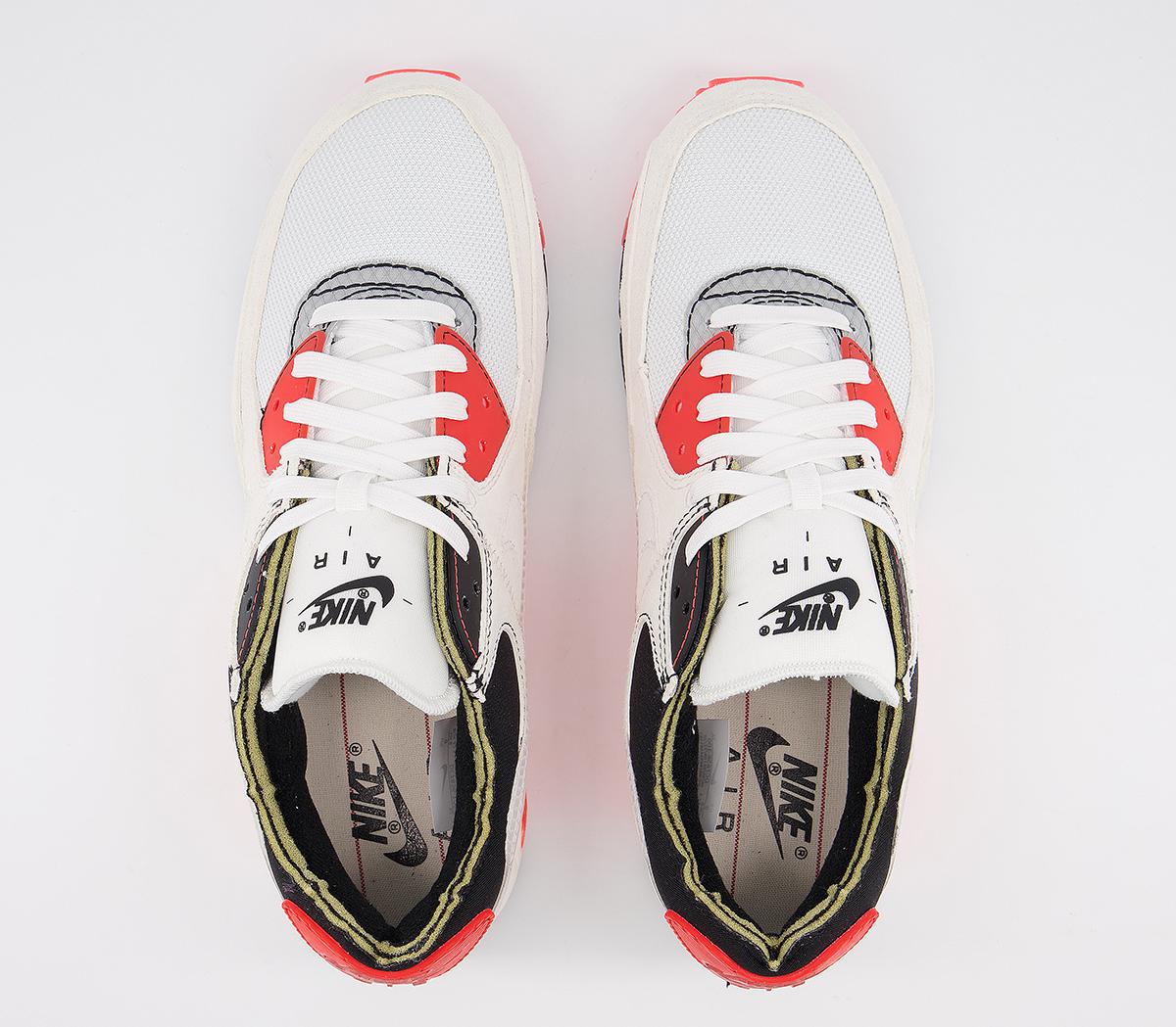 Nike Air Max III Trainers Nike Air Max III Trainers White Black Crimson