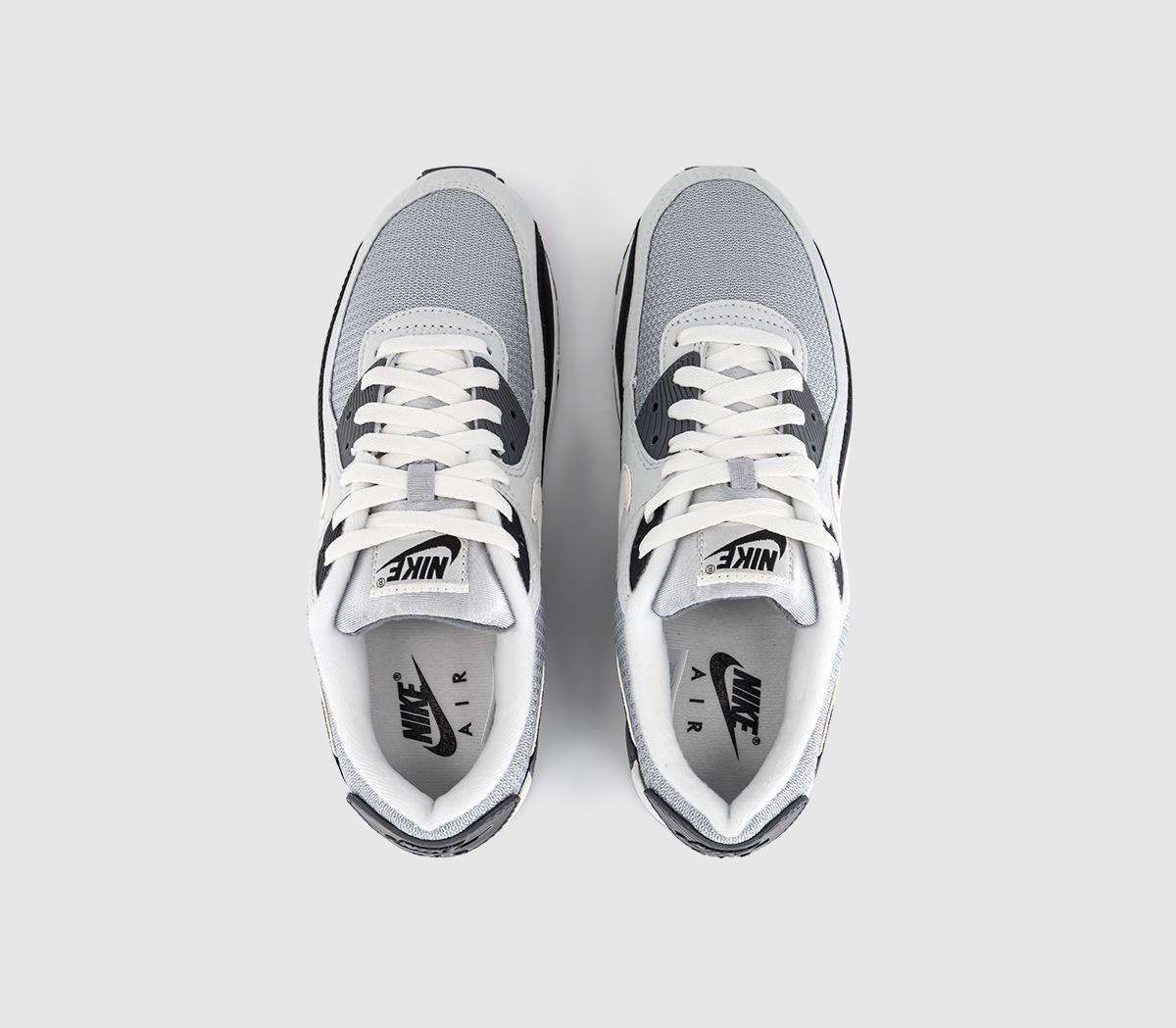 NikeAir Max 90 TrainersLight Smoke Grey Sail Iron Grey Photon Dust
