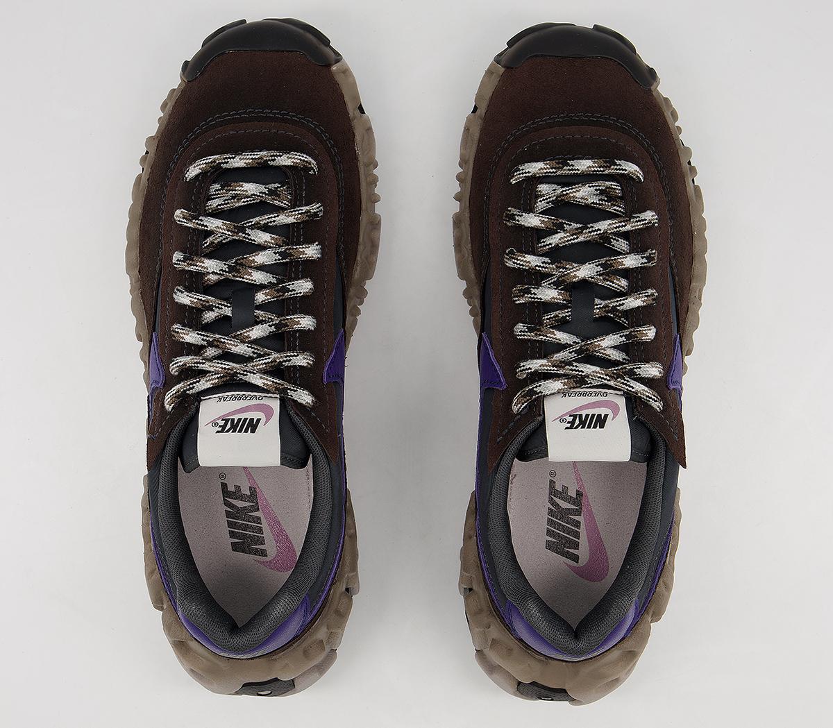 Nike Overbreak Trainers Nike Overbreak Trainers Baroque Brown New Orchid Black