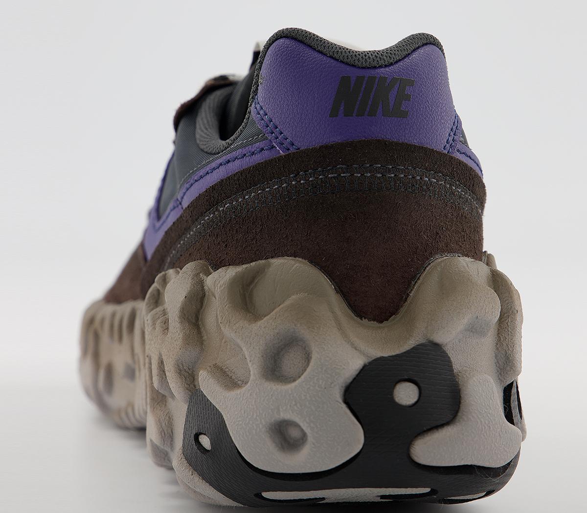 Nike Overbreak Trainers Nike Overbreak Trainers Baroque Brown New Orchid Black