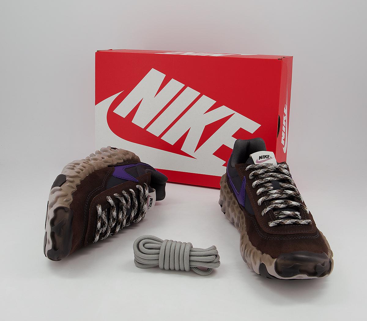 Nike Overbreak Trainers Nike Overbreak Trainers Baroque Brown New Orchid Black