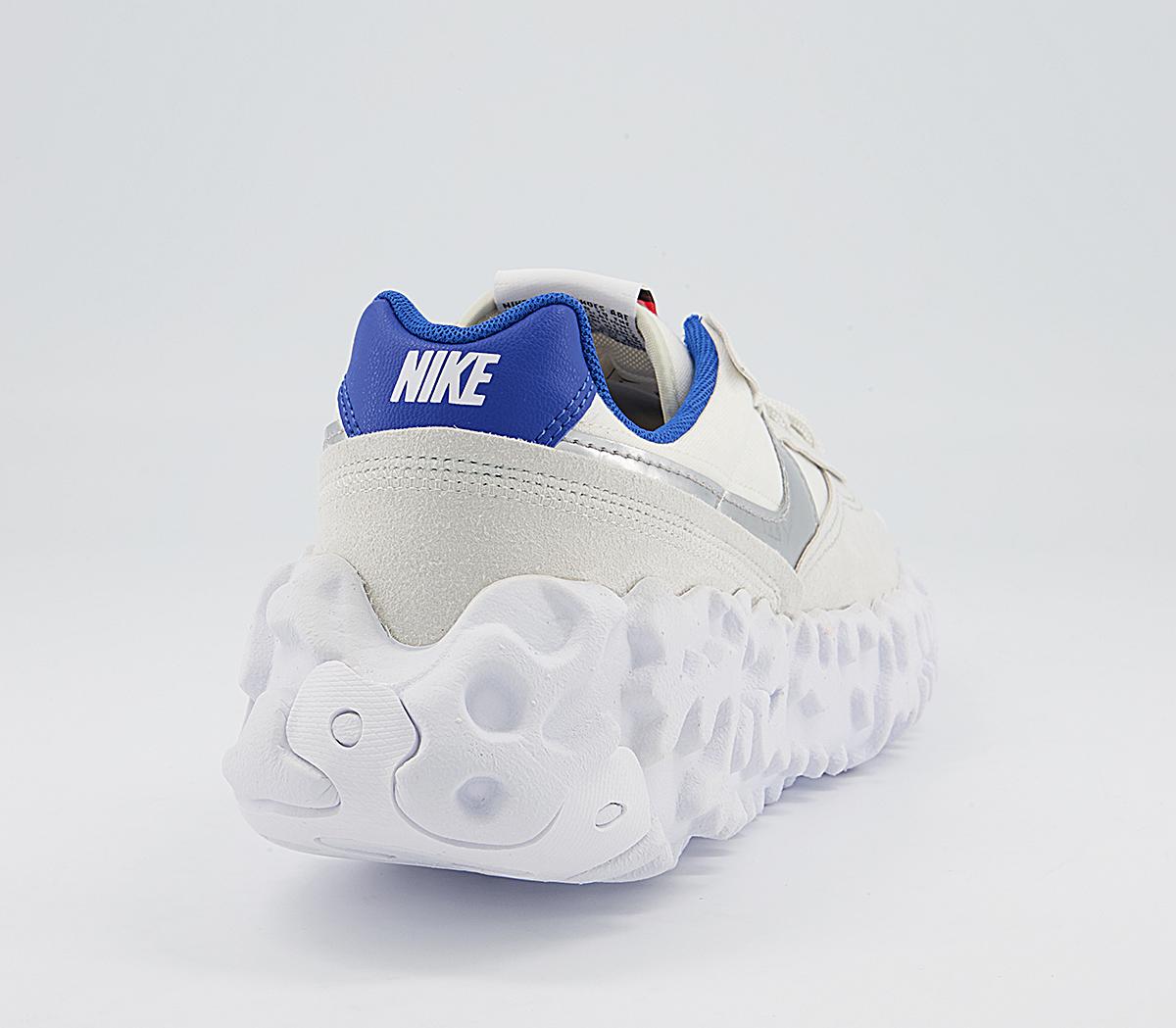 NikeOverbreak TrainersLight Bone Game Royal Team Orange White