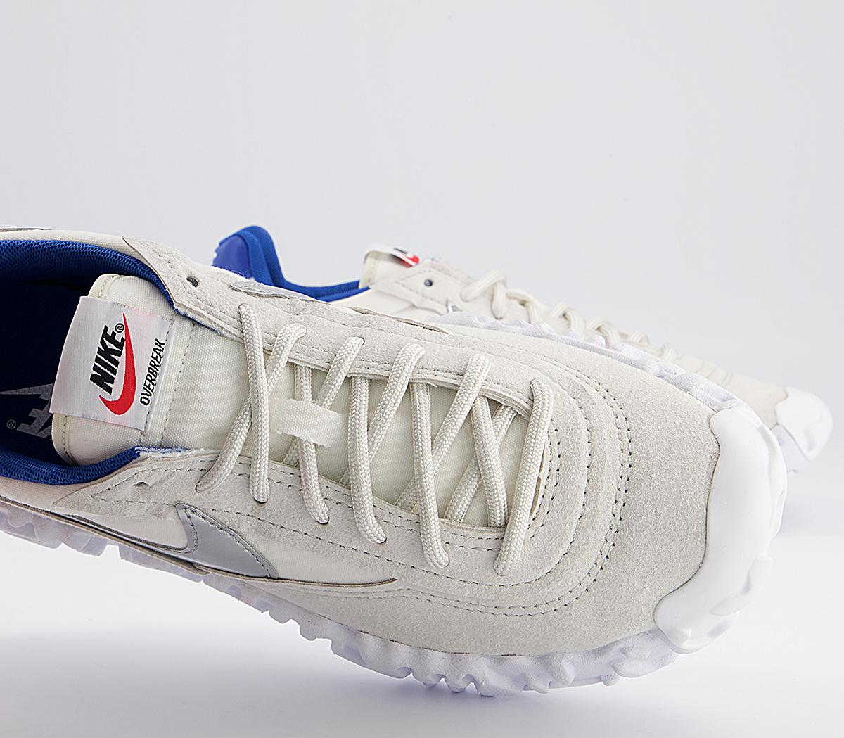 NikeOverbreak TrainersLight Bone Game Royal Team Orange White
