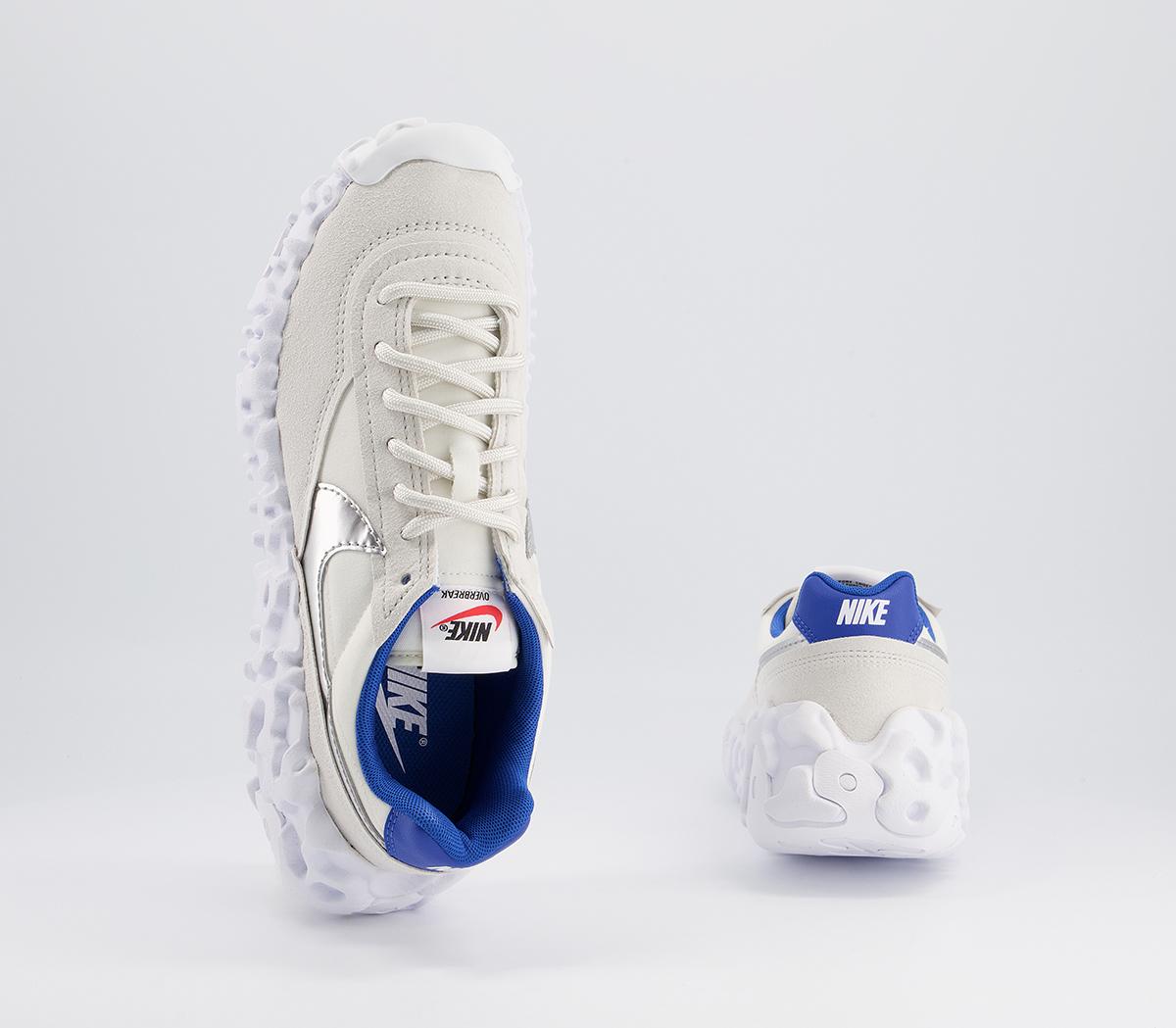 NikeOverbreak TrainersLight Bone Game Royal Team Orange White