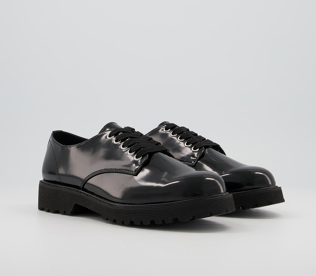Office Fern Lace Up Flats Office Fern Lace Up Flats Black Patent