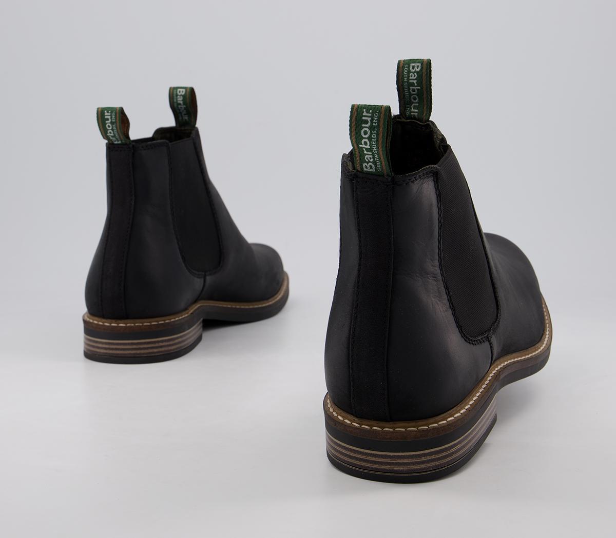 Barbour Farsley Chelsea Boots Black - Men’s Boots