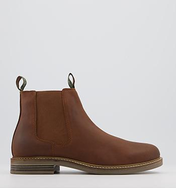 Barbour Farsley Chelsea Boots Tan