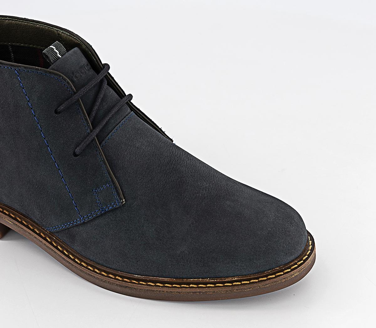 barbour readhead chukka boots navy