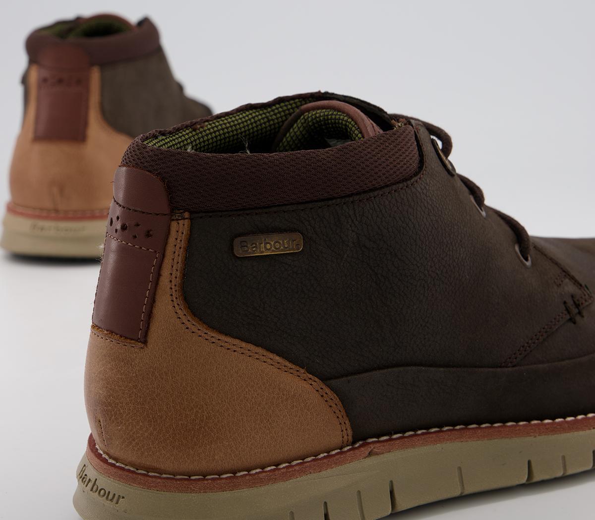 Barbour Nelson Chukka Boots Brown Men’s Boots