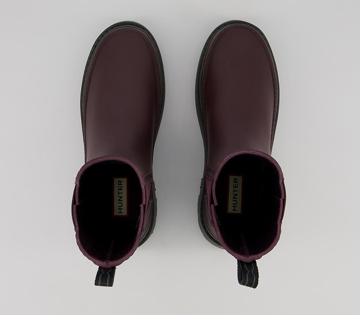 Hunter Refined Stitch Detail Chelsea Boots W Hunter Refined Stitch Detail Chelsea Boots W Chestnut Crust