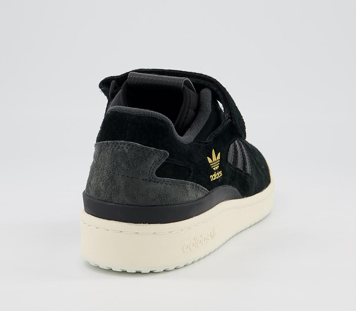 adidas Forum 84 Low Trainers adidas Forum 84 Low Trainers Core Black Cream White Carbon