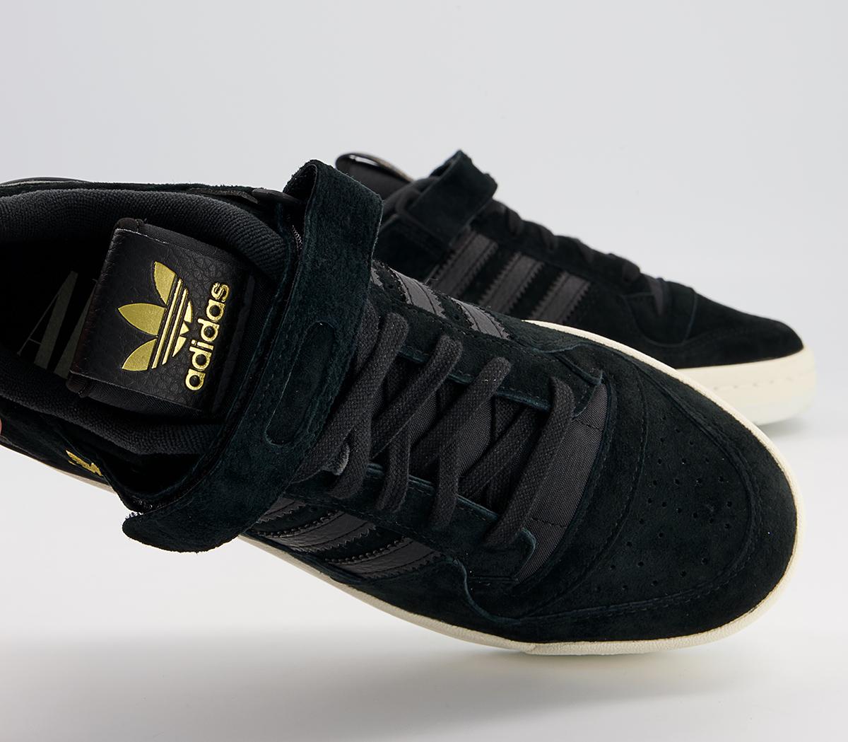 adidas Forum 84 Low Trainers adidas Forum 84 Low Trainers Core Black Cream White Carbon