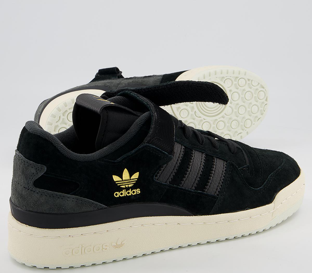 adidas Forum 84 Low Trainers adidas Forum 84 Low Trainers Core Black Cream White Carbon