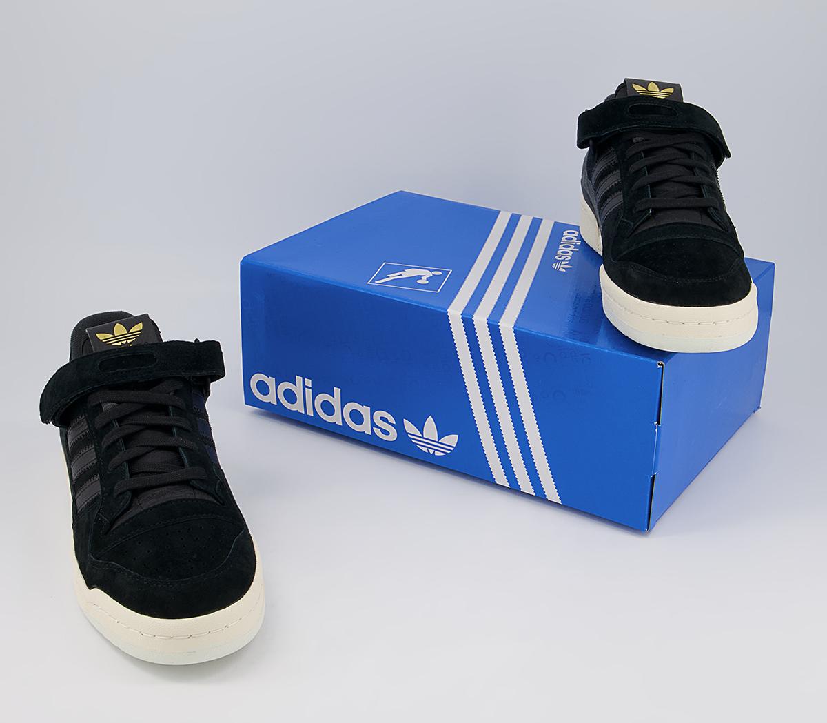 adidas Forum 84 Low Trainers adidas Forum 84 Low Trainers Core Black Cream White Carbon