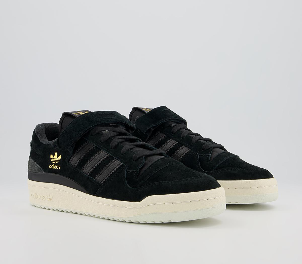 adidas Forum 84 Low Trainers adidas Forum 84 Low Trainers Core Black Cream White Carbon