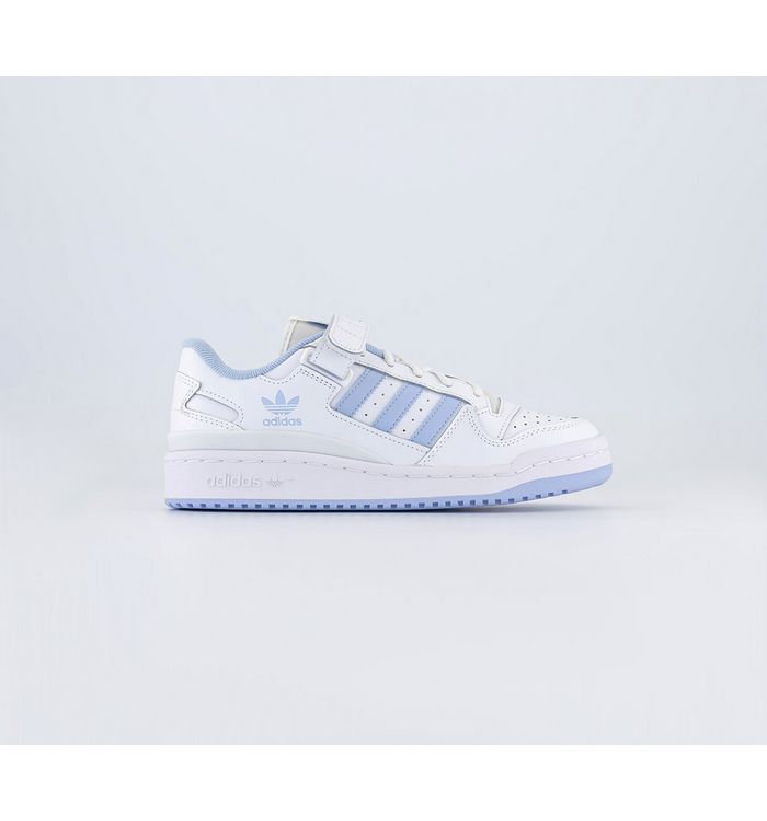 adidas forum 84 low trainers white blue white