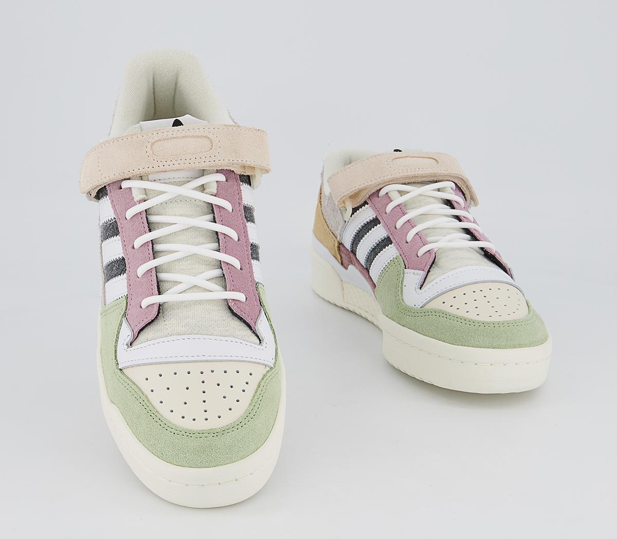 adidas Forum 84 Low Trainers adidas Forum 84 Low Trainers Off White White Magic Mauve