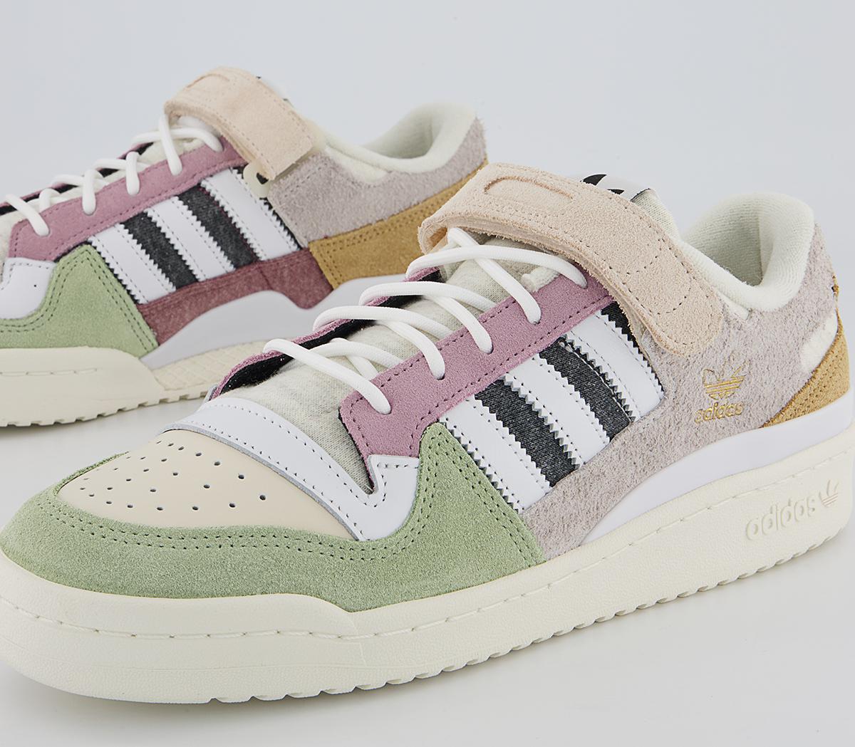adidas Forum 84 Low Trainers adidas Forum 84 Low Trainers Off White White Magic Mauve