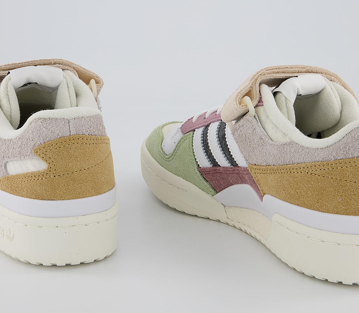 adidas Forum 84 Low Trainers adidas Forum 84 Low Trainers Off White White Magic Mauve