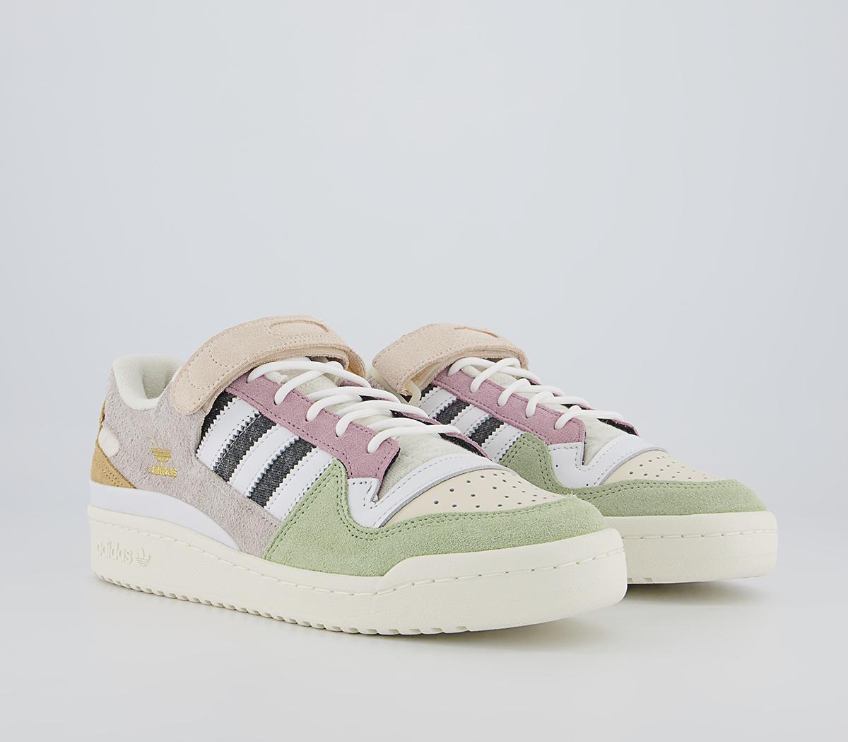 adidas Forum 84 Low Trainers adidas Forum 84 Low Trainers Off White White Magic Mauve