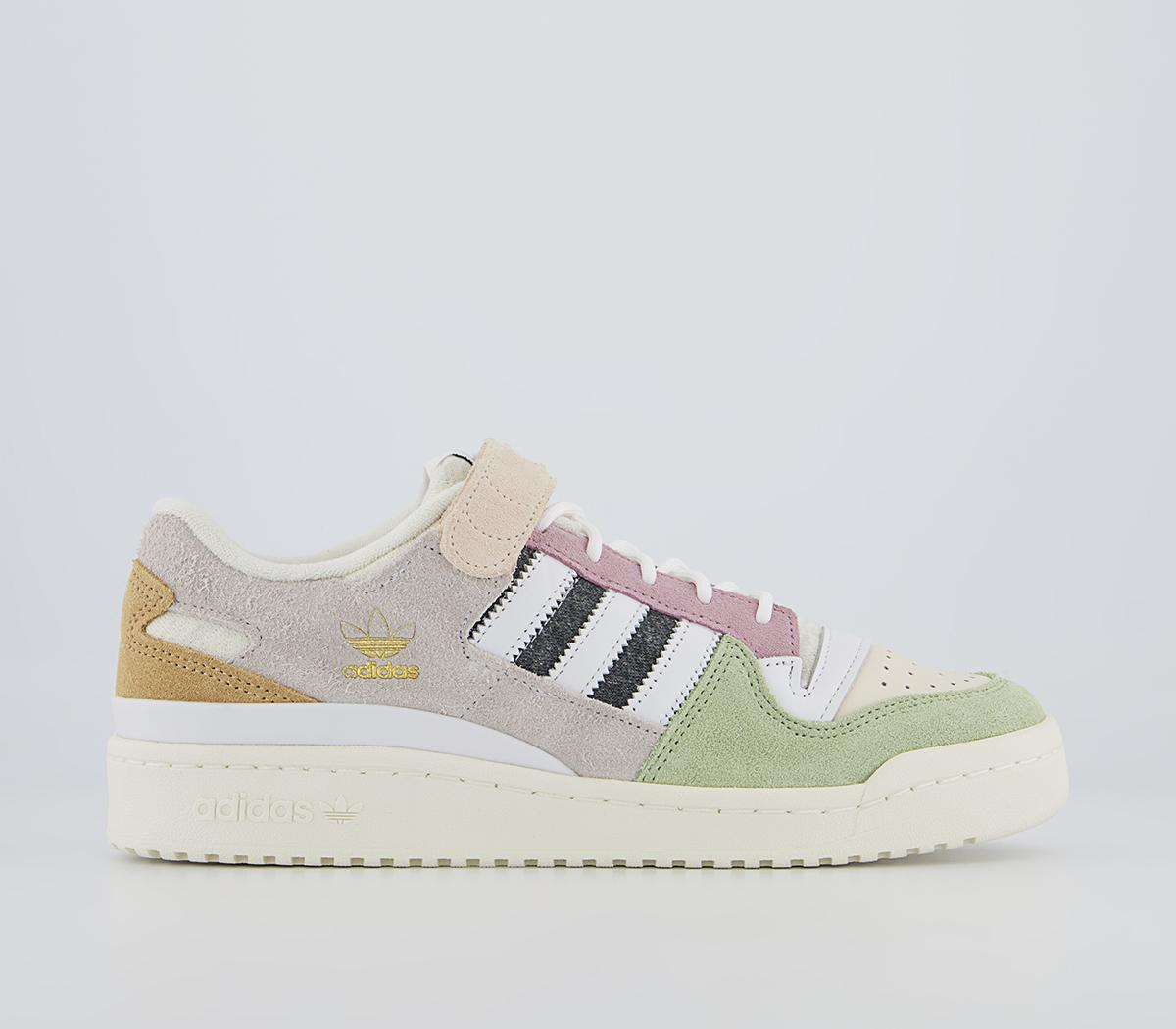 adidasForum 84 Low TrainersOff White White Magic Mauve