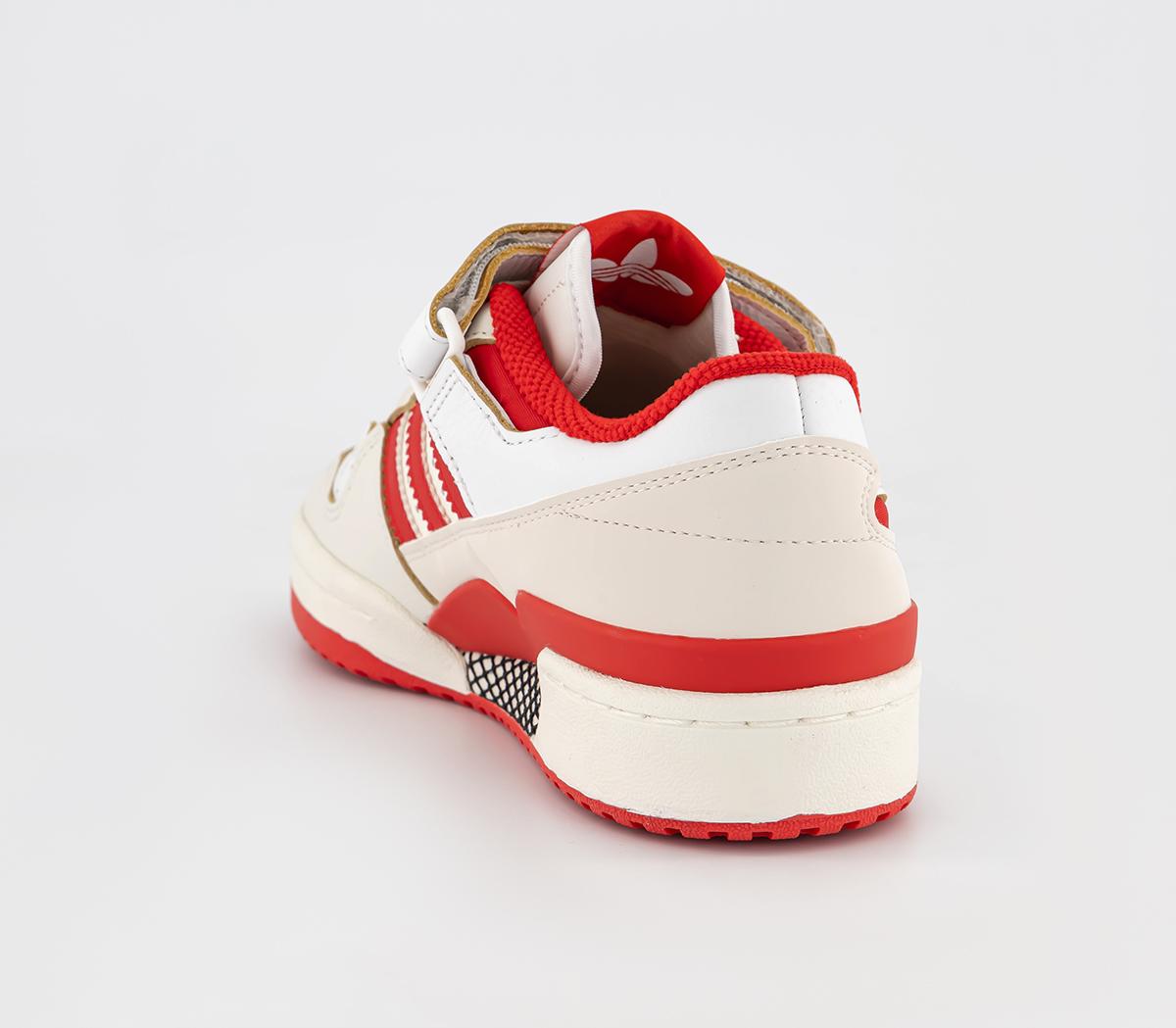 adidasForum 84 Low TrainersWhite Red White