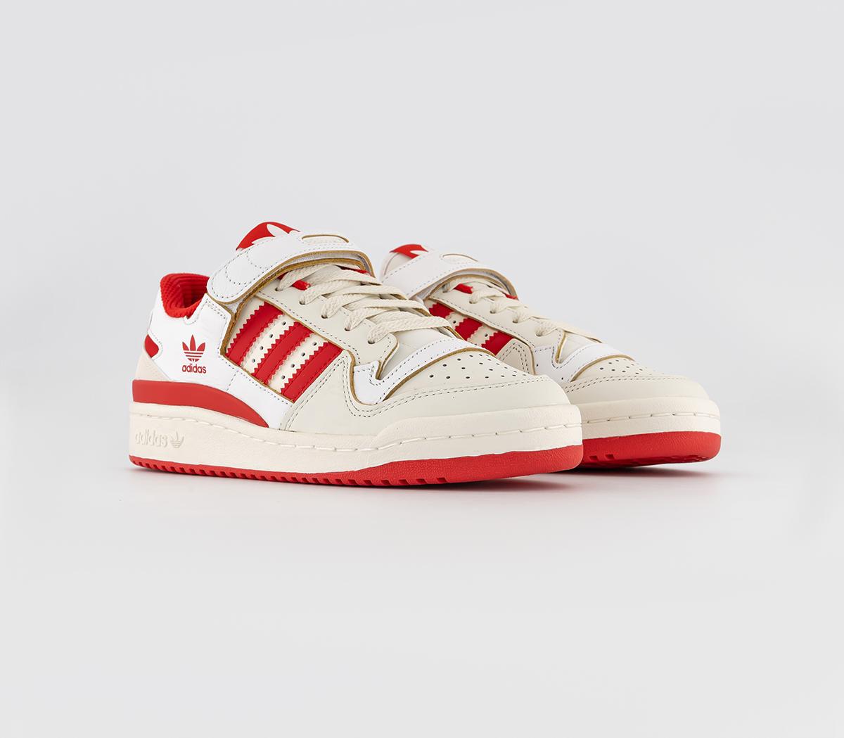 adidasForum 84 Low TrainersWhite Red White