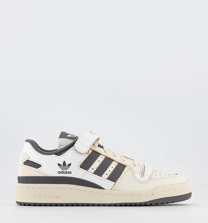 adidas Forum 84 Low Trainers Off White Grey White
