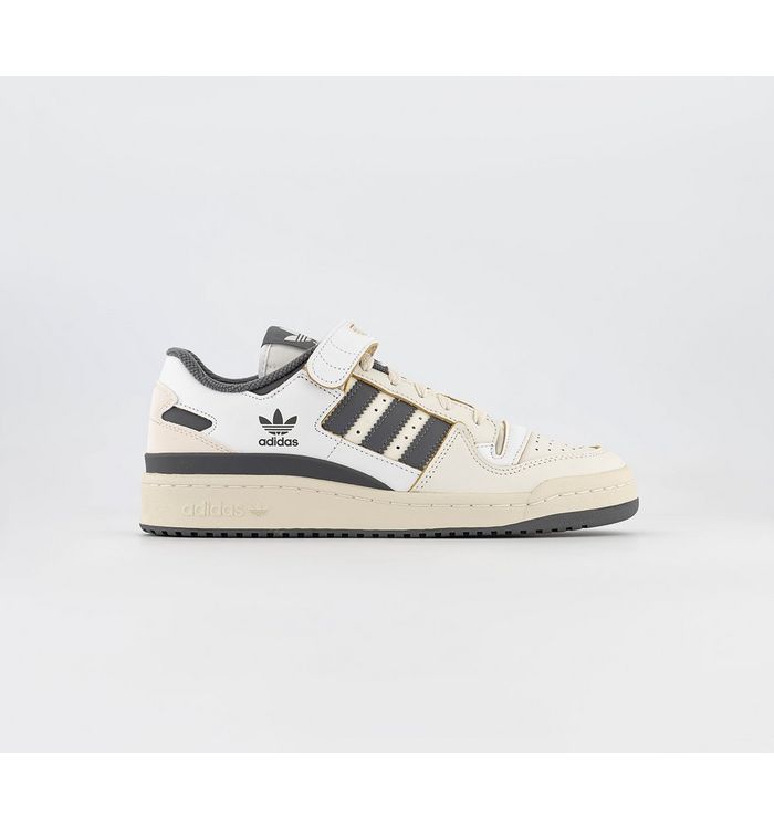 Adidas Forum 84 Low Trainers Off White Grey White