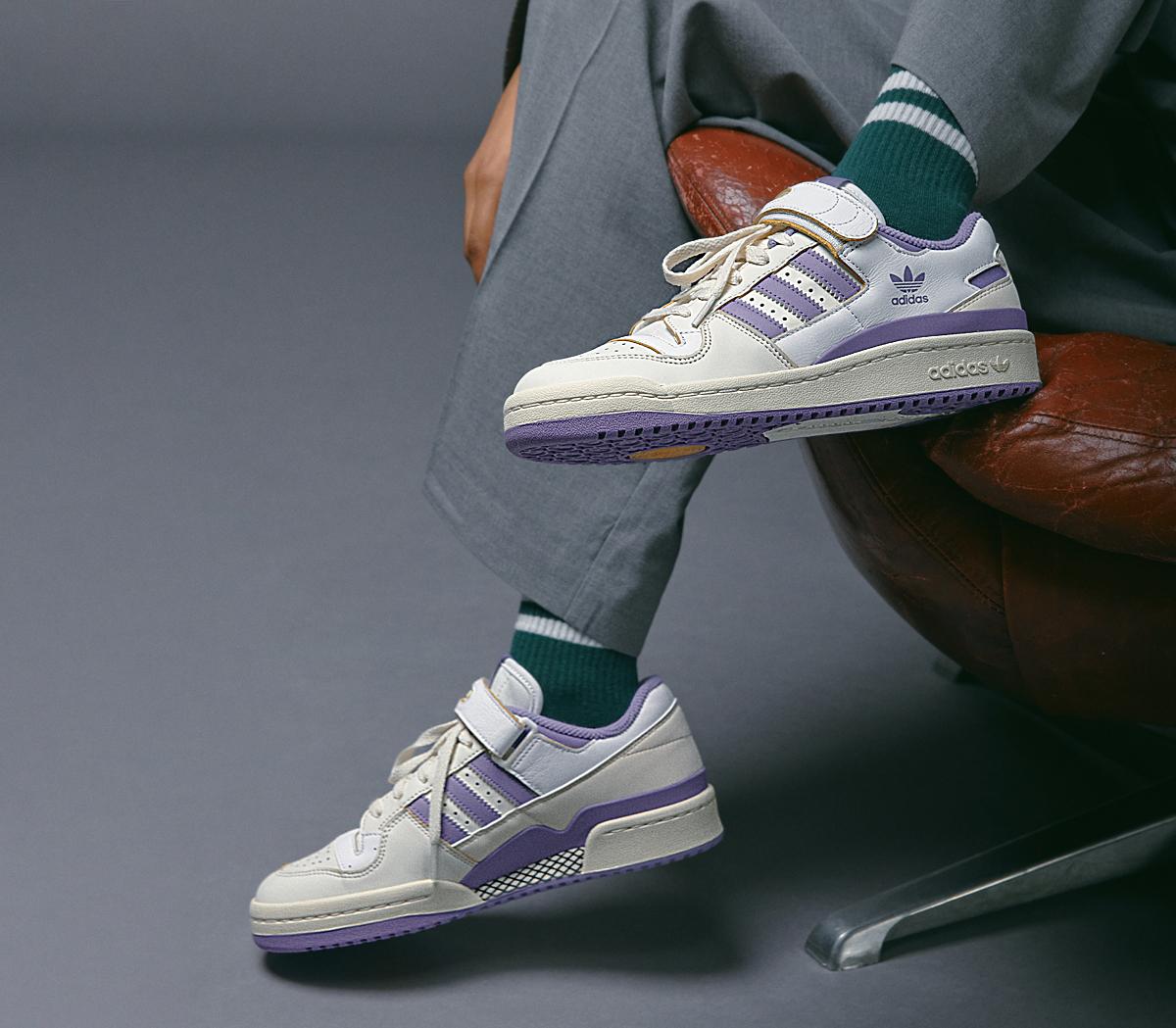 adidasForum 84 Low TrainersOff White Off White White