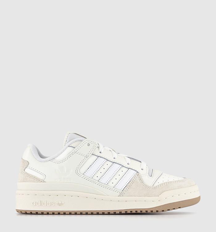adidas Forum 84 Low Trainers Chalk White Cloud White