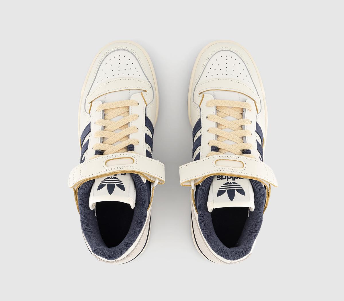 adidasForum 84 Low TrainersOffwhite Shadow Navy Cream White