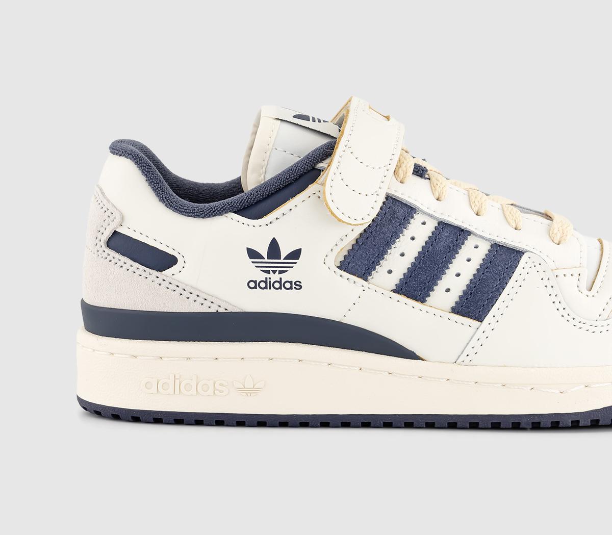 adidasForum 84 Low TrainersOffwhite Shadow Navy Cream White