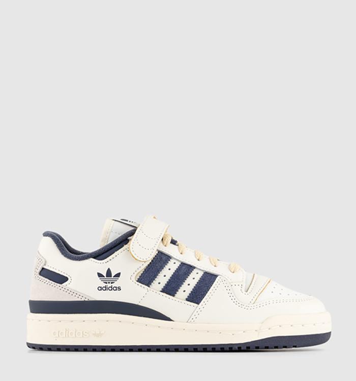 adidas Forum 84 Low Trainers Offwhite Shadow Navy Cream White
