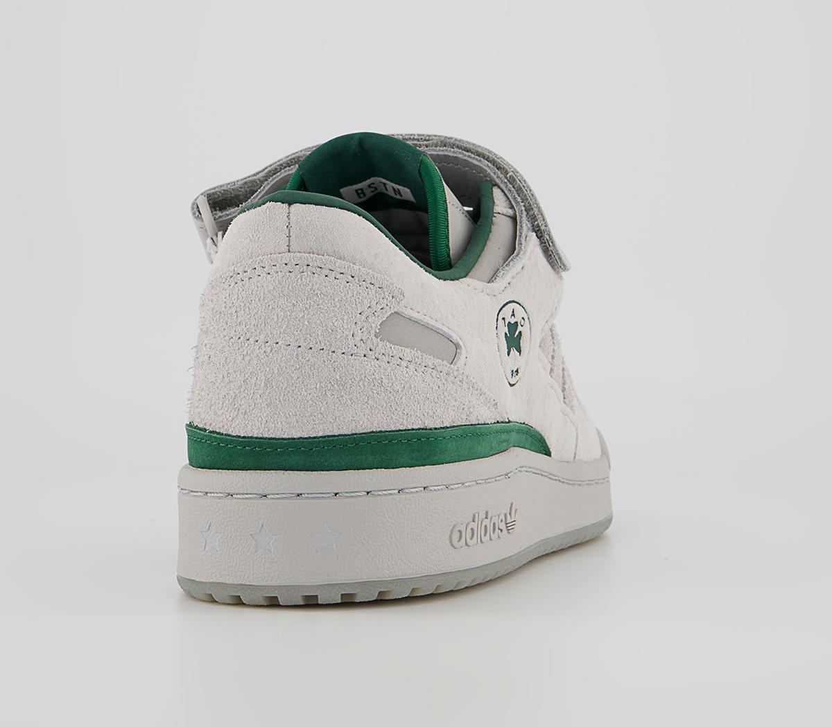 adidas Forum 84 Low Trainers adidas Forum 84 Low Trainers Panathinaikos Grey Dark Green