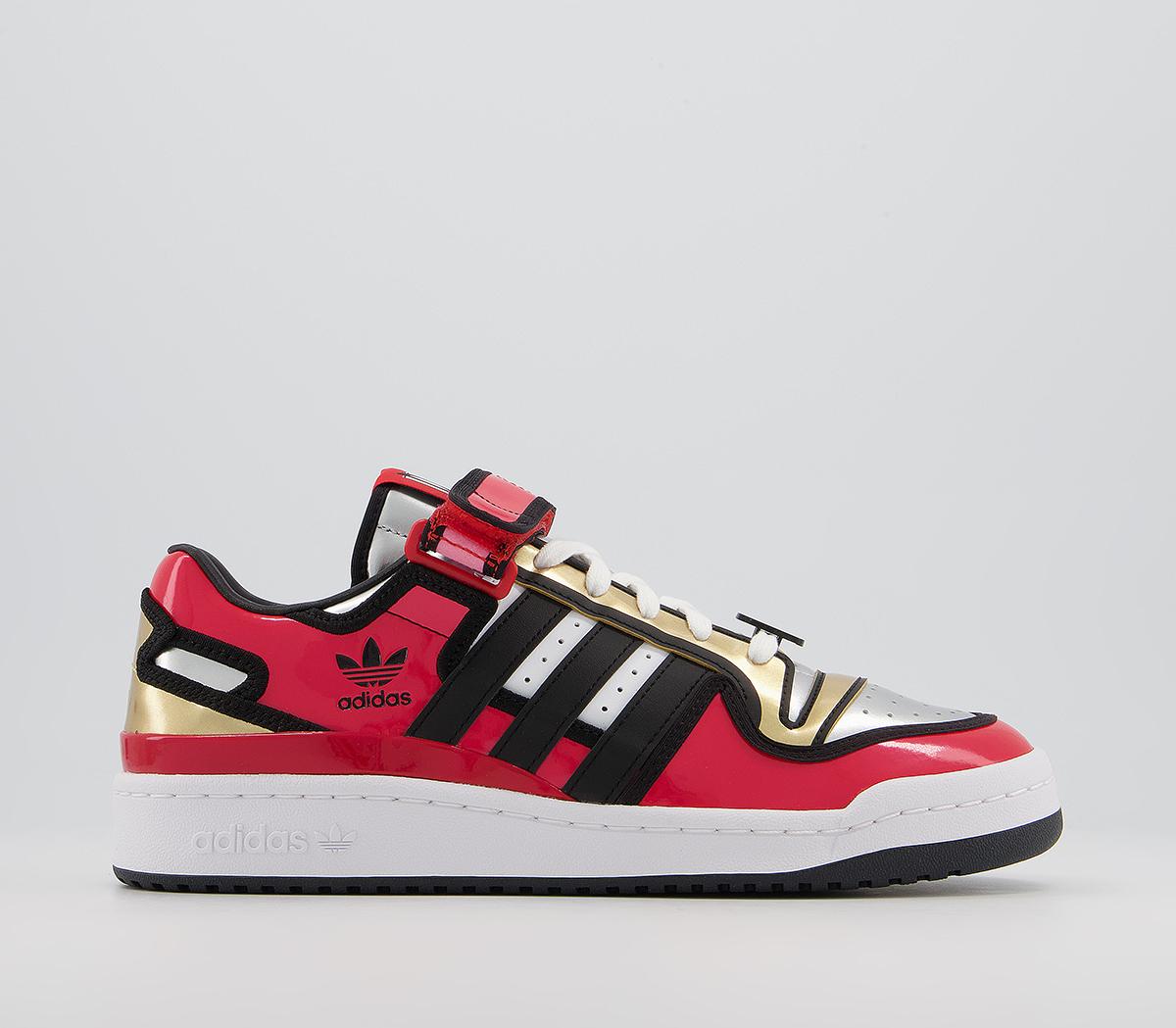 adidasForum 84 Low TrainersSimpsons Duff Red Core Black