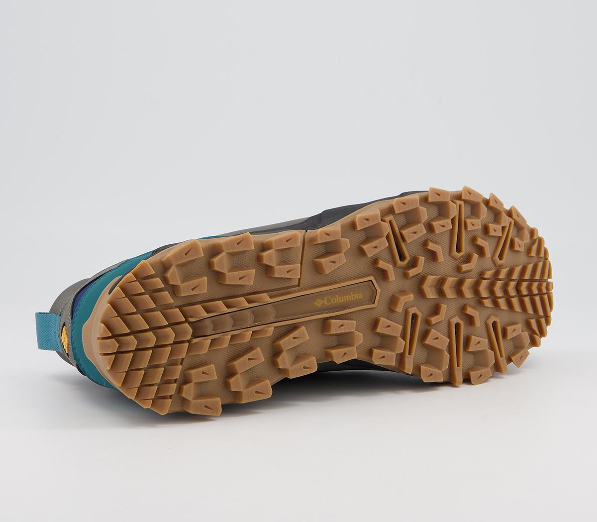 Columbia Sportswear Flow Borough Low Trainers Columbia Sportswear Flow Borough Low Trainers Charcoal Golden Yellow