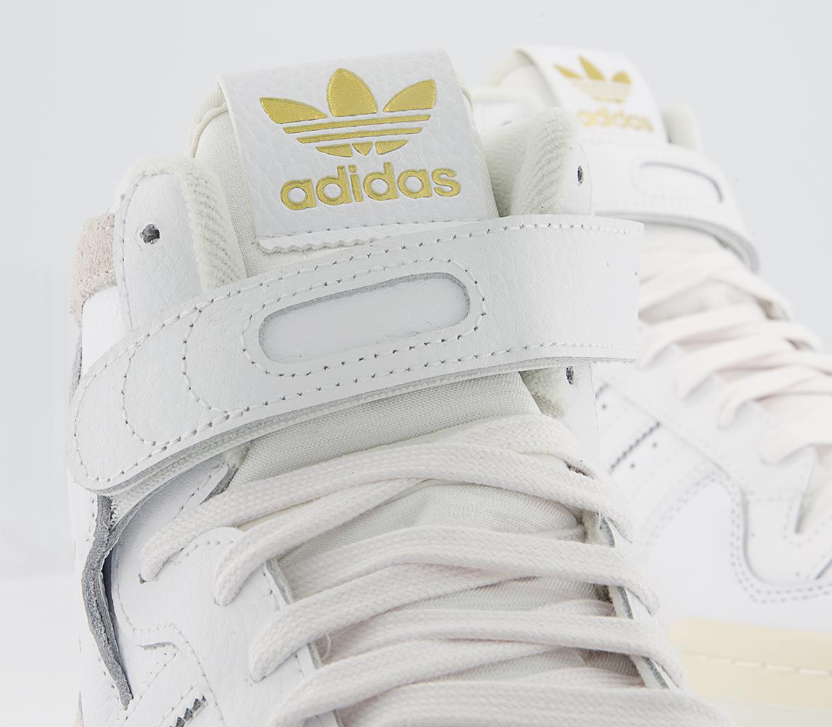 adidas Forum 84 Hi Trainers adidas Forum 84 Hi Trainers White Green