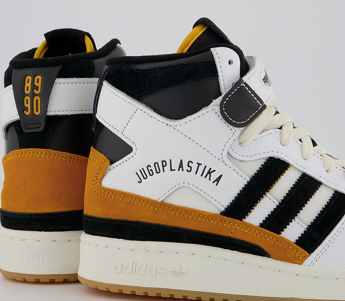 adidas Forum 84 Hi Trainers adidas Forum 84 Hi Trainers Jugoplastika White Gold