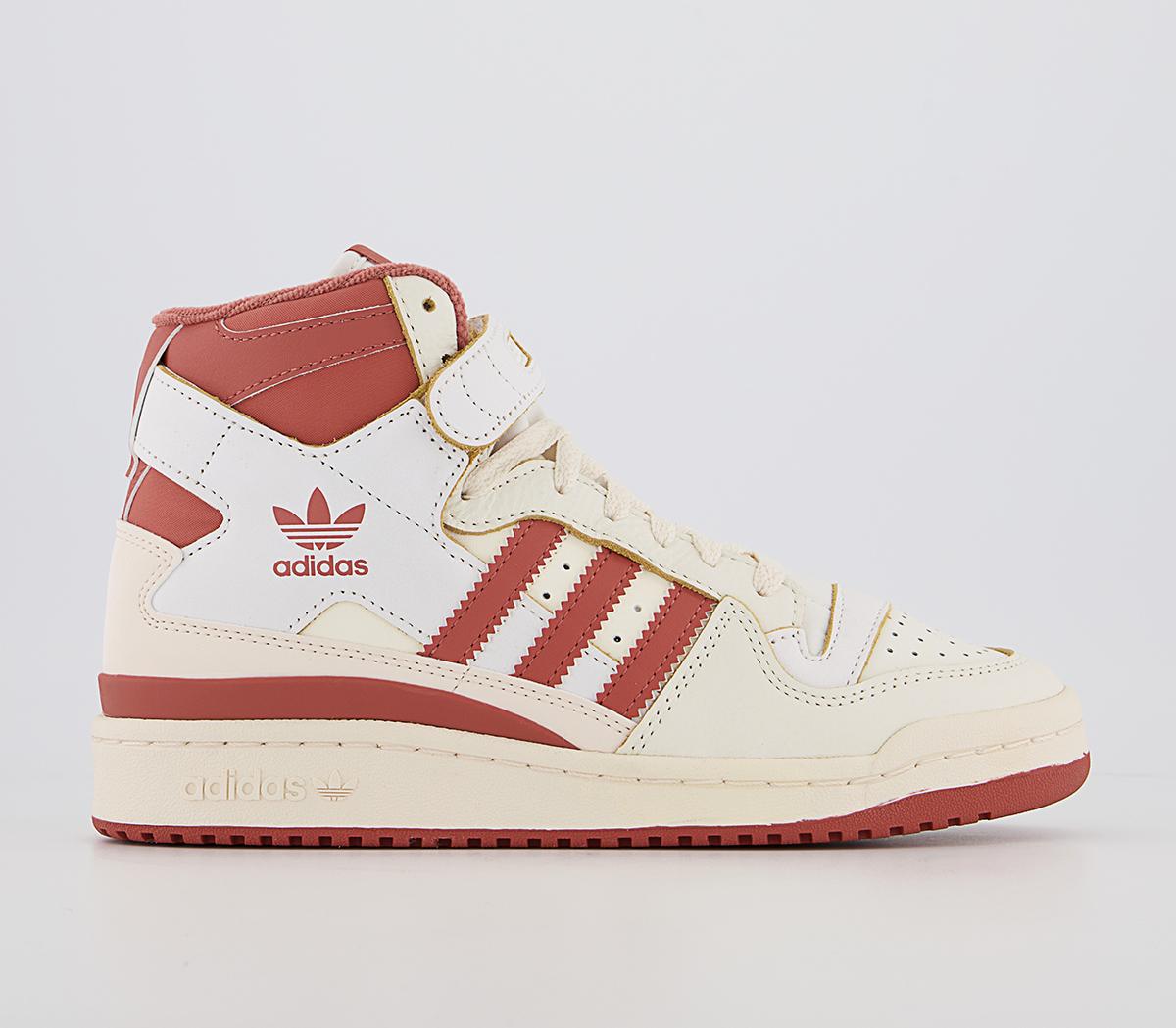 adidasForum 84 Hi TrainersOff White Magic Earth White