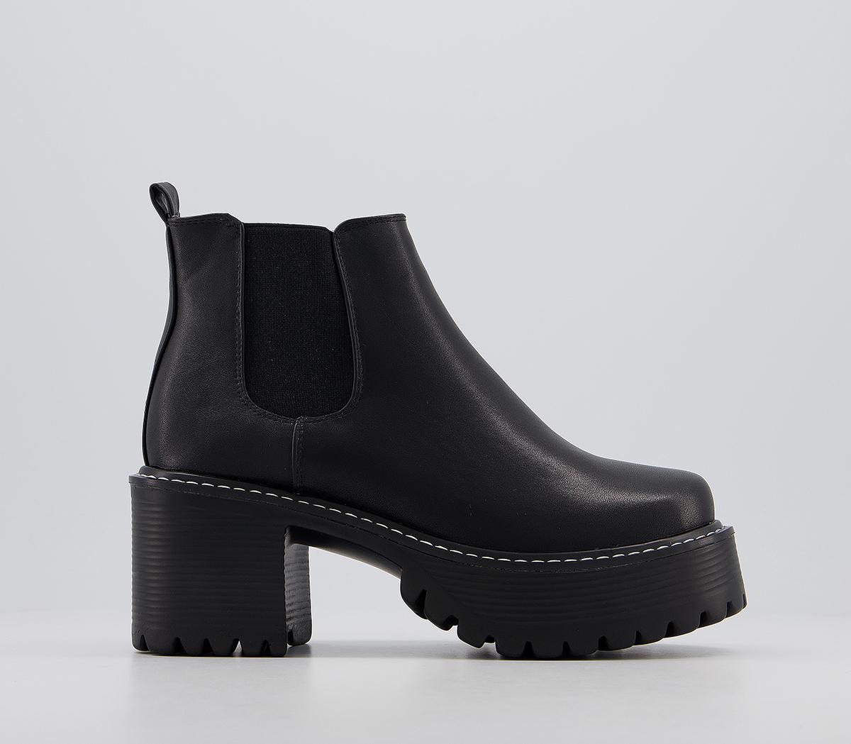 Koi FootwearChelsea Heeled BootsBlack