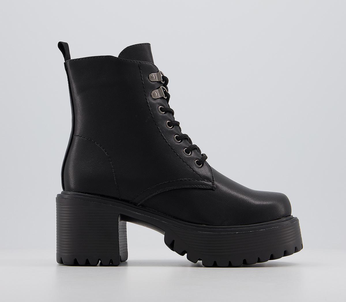 koi footwear lace up boots