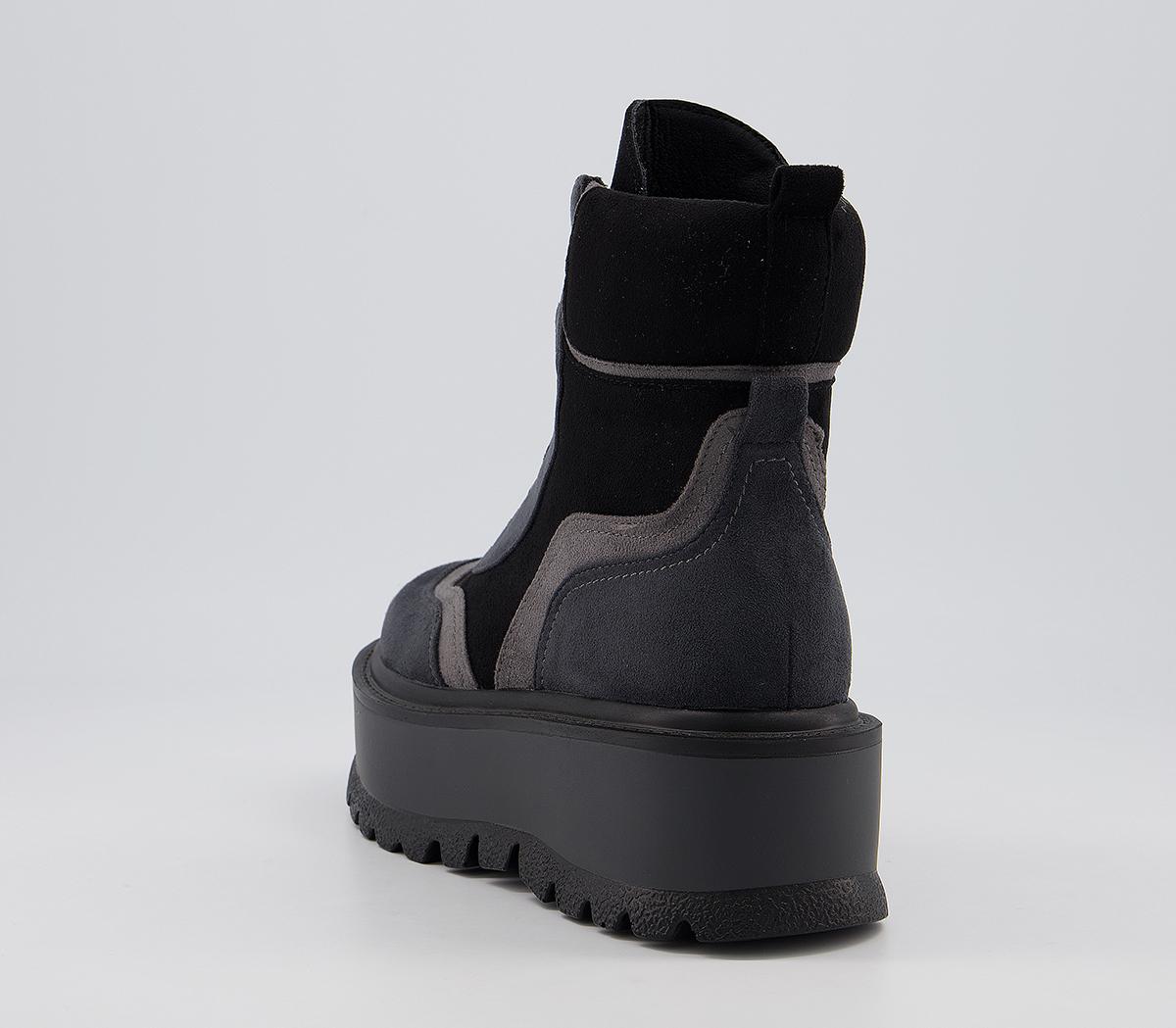 Koi Footwear Orpheus Hiker Boots Koi Footwear Orpheus Hiker Boots Black