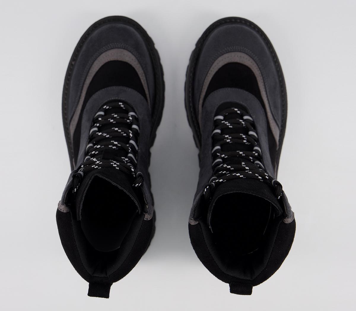 Koi Footwear Orpheus Hiker Boots Koi Footwear Orpheus Hiker Boots Black