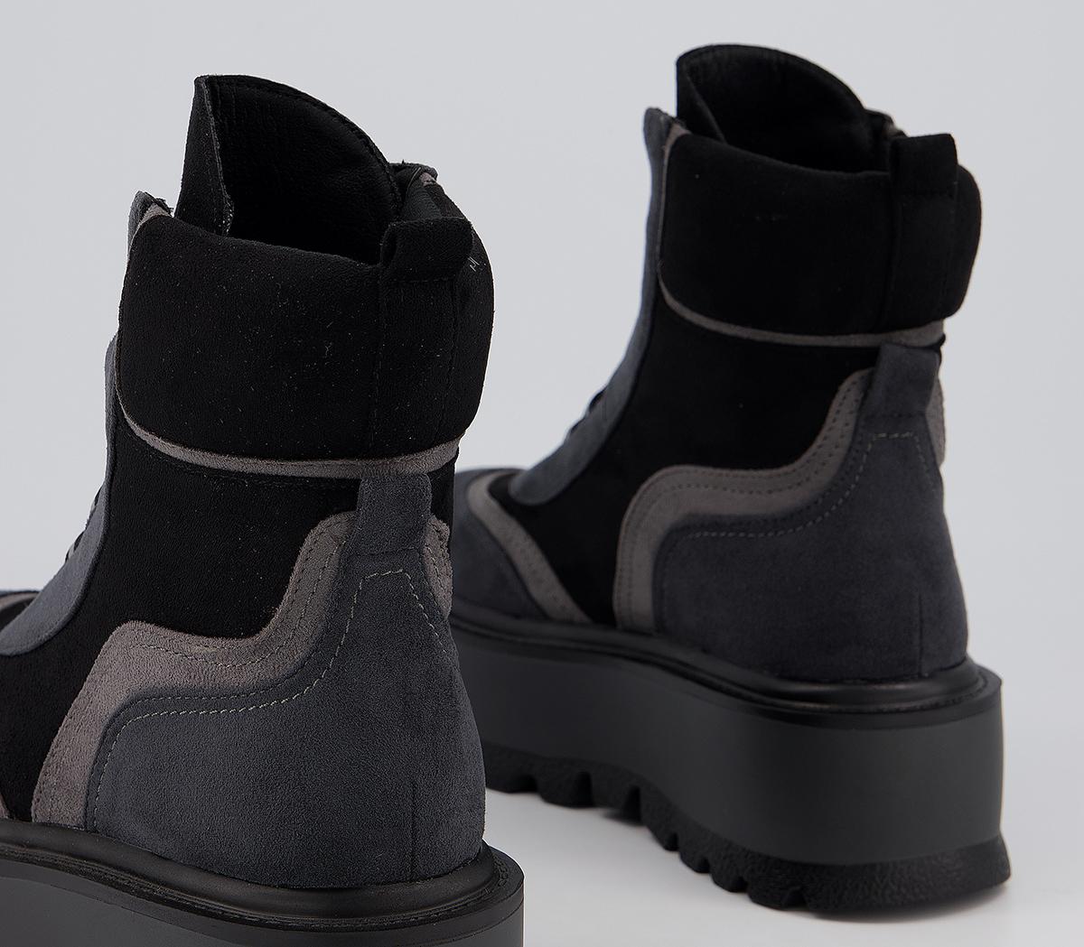 Koi Footwear Orpheus Hiker Boots Koi Footwear Orpheus Hiker Boots Black