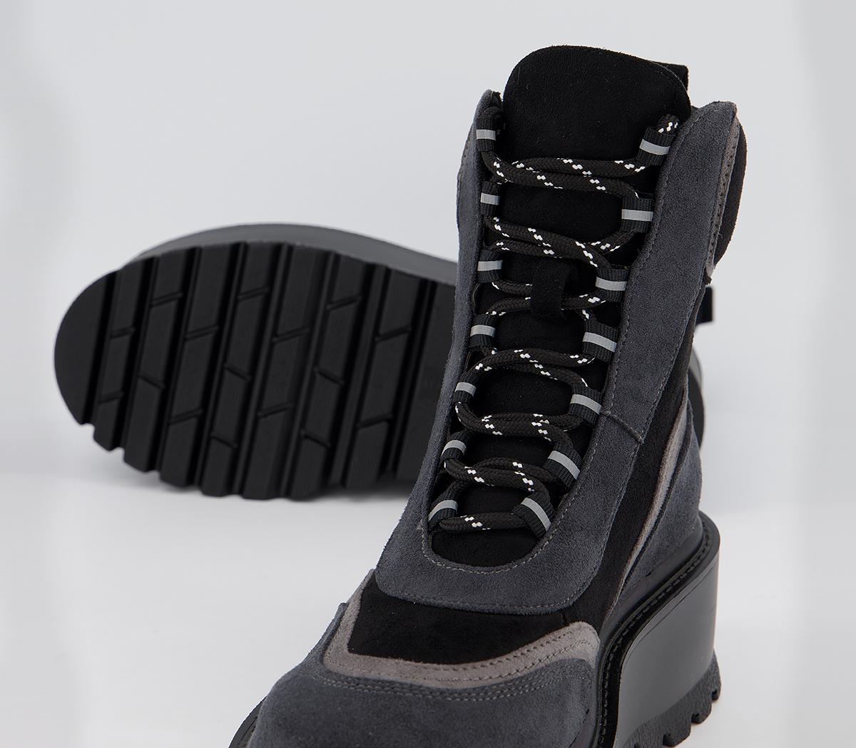 Koi Footwear Orpheus Hiker Boots Koi Footwear Orpheus Hiker Boots Black